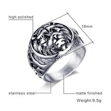 Cargar imagen en el visor de la galería, Lion Head Rings
