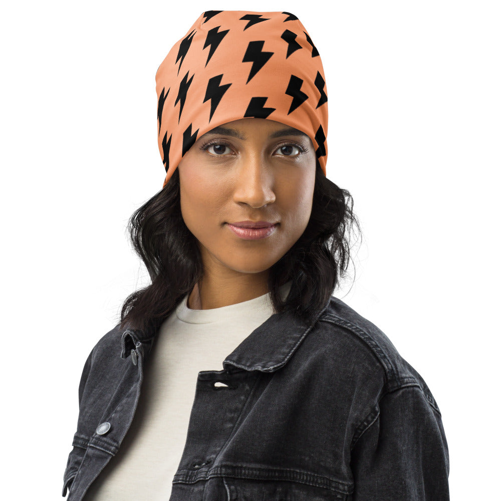 Lightning 🌩 All-Over Print Beanie