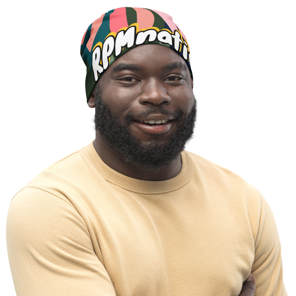 RPMnation Tropical Print Beanie