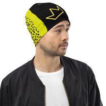 Load image into Gallery viewer, Afrikon Crown Lavish Print Beanie
