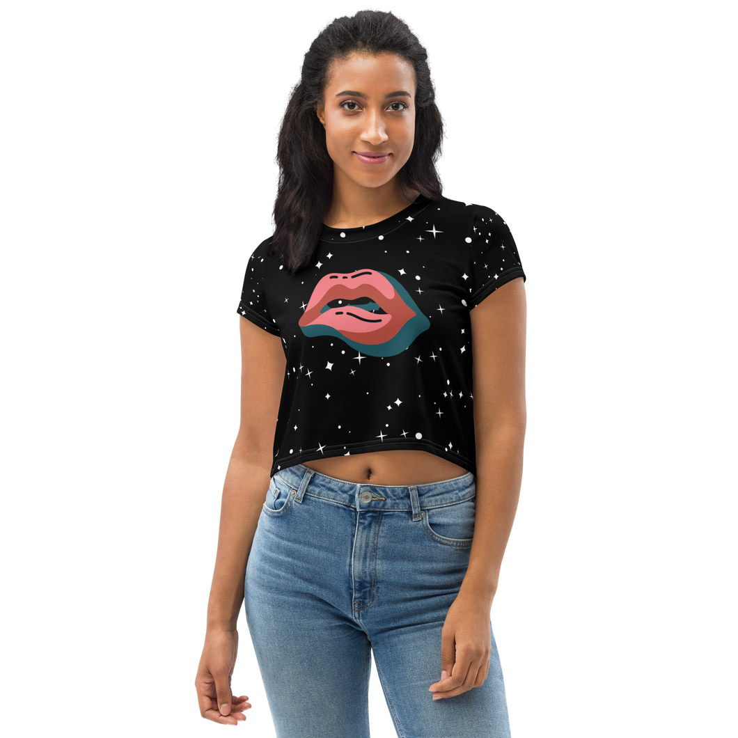 Sweet Lips Crop Tee