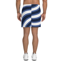 Load image into Gallery viewer, Afrikon Crown 2xRibbon print Athletic Long Shorts
