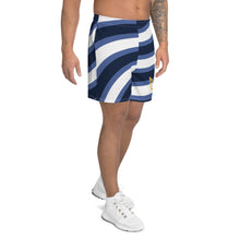 Load image into Gallery viewer, Afrikon Crown 2xRibbon print Athletic Long Shorts

