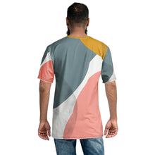 将图片加载到图库查看器，Afrikon Crown Abstract Print Men&#39;s T-shirt
