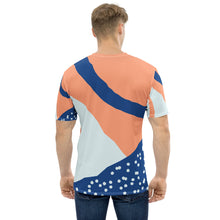 将图片加载到图库查看器，Afrikon Crown Corral Print Men&#39;s T-shirt
