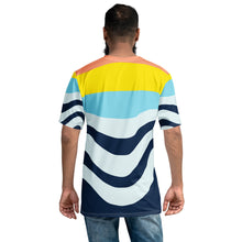 Cargar imagen en el visor de la galería, Afrikon Crown Hi-Zebra Print Men&#39;s T-shirt
