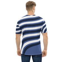 将图片加载到图库查看器，Afrikon Crown 2xRibbon print Men&#39;s T-shirt
