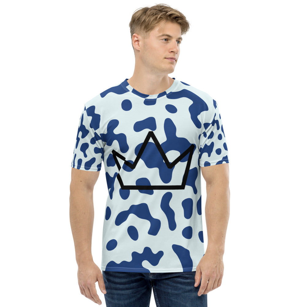 Afrikon Crown Spook Print Men's T-shirt