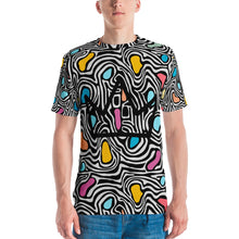 Lade das Bild in den Galerie-Viewer, Afrikon Crown Contour Print Men&#39;s T-shirt
