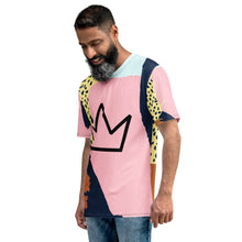 Lade das Bild in den Galerie-Viewer, Afrikon Crown Lavish Print Men&#39;s T-shirt
