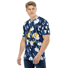 画像をギャラリービューアに読み込む, Afrikon Crown Drip Print Men&#39;s T-shirt
