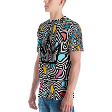 Lade das Bild in den Galerie-Viewer, Afrikon Crown Contour Print Men&#39;s T-shirt
