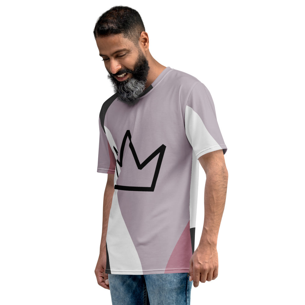 Afrikon Crown Senpai Print Men's T-shirt