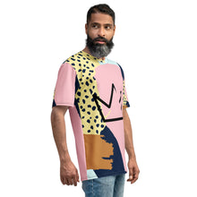 Lade das Bild in den Galerie-Viewer, Afrikon Crown Lavish Print Men&#39;s T-shirt
