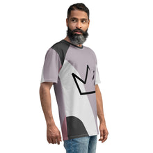 将图片加载到图库查看器，Afrikon Crown Senpai Print Men&#39;s T-shirt

