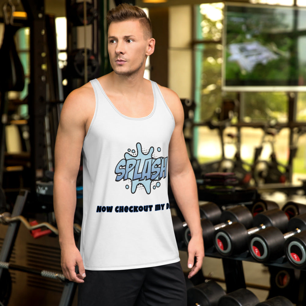 Splash... Unisex Tank Top