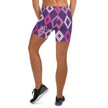 Load image into Gallery viewer, Afrikon Crown Diamond Print Shorts
