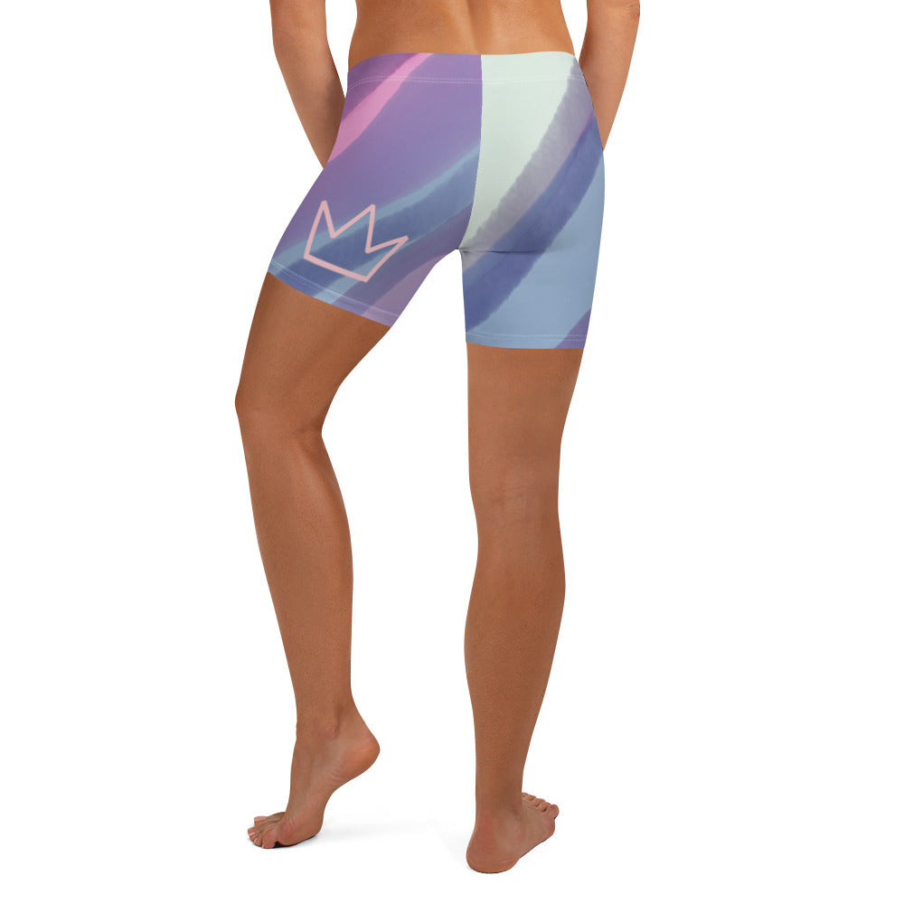 Afrikon Crown Shades print Shorts