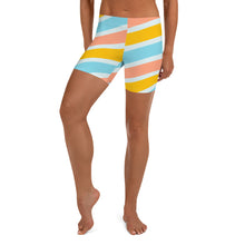 Load image into Gallery viewer, Afrikon Crown Summer Blinds print Shorts
