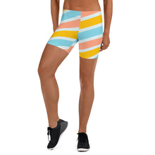 Load image into Gallery viewer, Afrikon Crown Summer Blinds print Shorts
