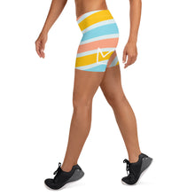 Load image into Gallery viewer, Afrikon Crown Summer Blinds print Shorts
