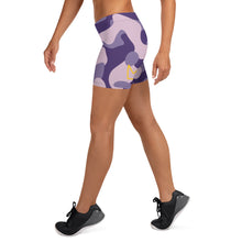 Load image into Gallery viewer, Afrikon Crown Purp Camo Shorts
