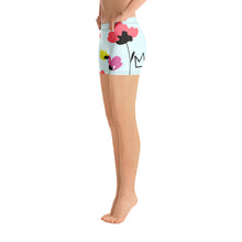 Load image into Gallery viewer, Afrikon Crown Flowers Shorts
