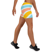 Load image into Gallery viewer, Afrikon Crown Summer Blinds print Shorts
