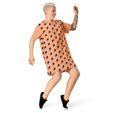 Cargar imagen en el visor de la galería, Lighting All Over T-shirt dress
