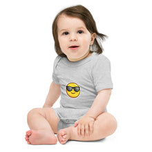 Load image into Gallery viewer, Too Cool Baby short sleeve one piece
