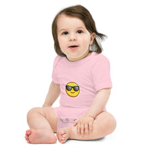 Load image into Gallery viewer, Too Cool Baby short sleeve one piece

