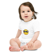 Load image into Gallery viewer, Too Cool Baby short sleeve one piece
