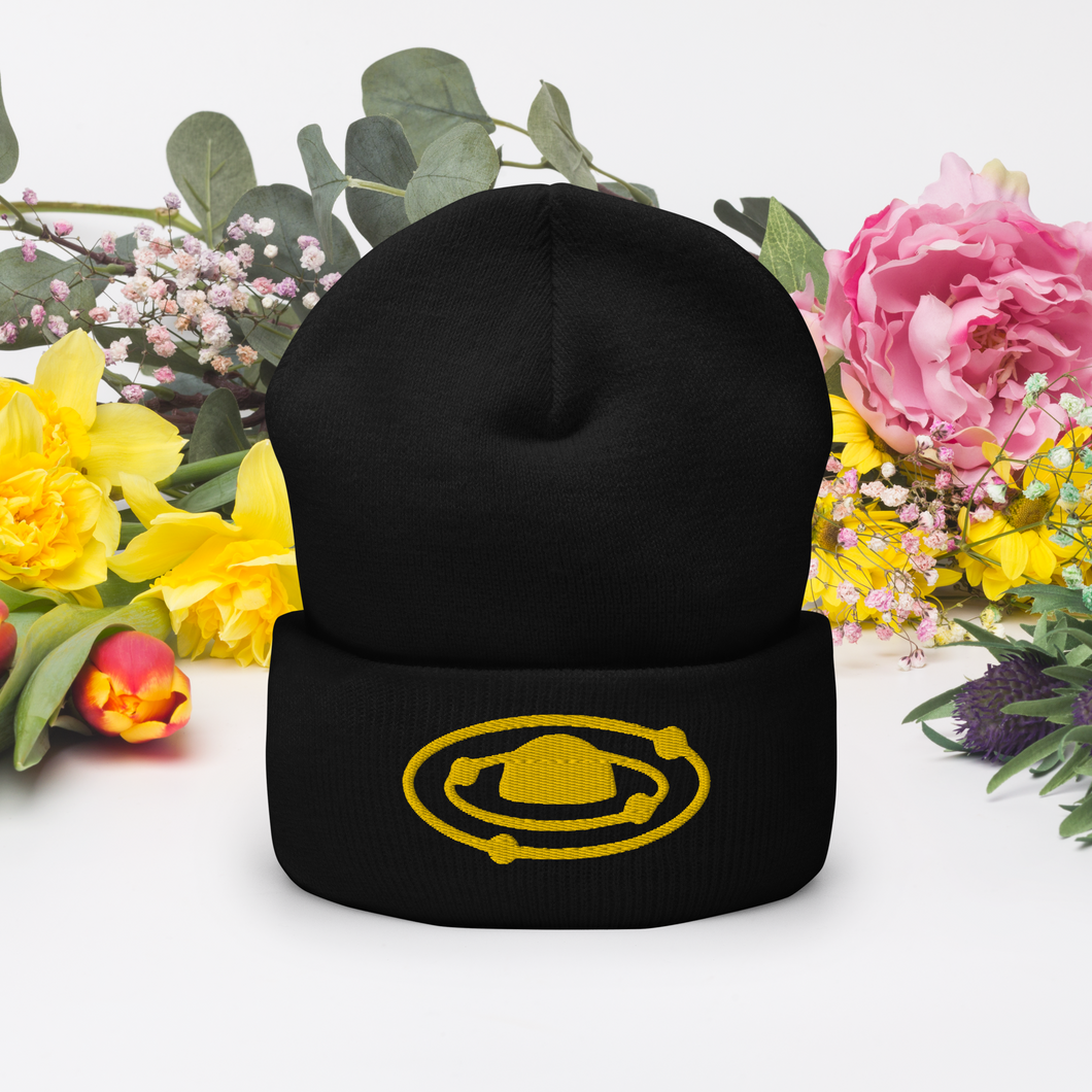 Orbital Rings Cuffed Beanie