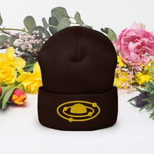 Load image into Gallery viewer, Orbital Rings Cuffed Beanie
