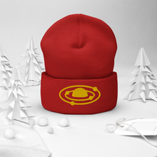 Load image into Gallery viewer, Orbital Rings Cuffed Beanie
