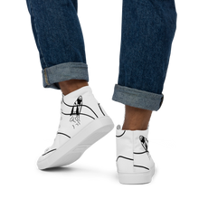 Load image into Gallery viewer, Rocket Men’s high top canvas shoes
