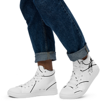 Load image into Gallery viewer, Rocket Men’s high top canvas shoes
