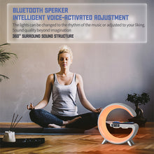 Charger l&#39;image dans la galerie, Bluetooth Speaker Wireless Charger Lamp
